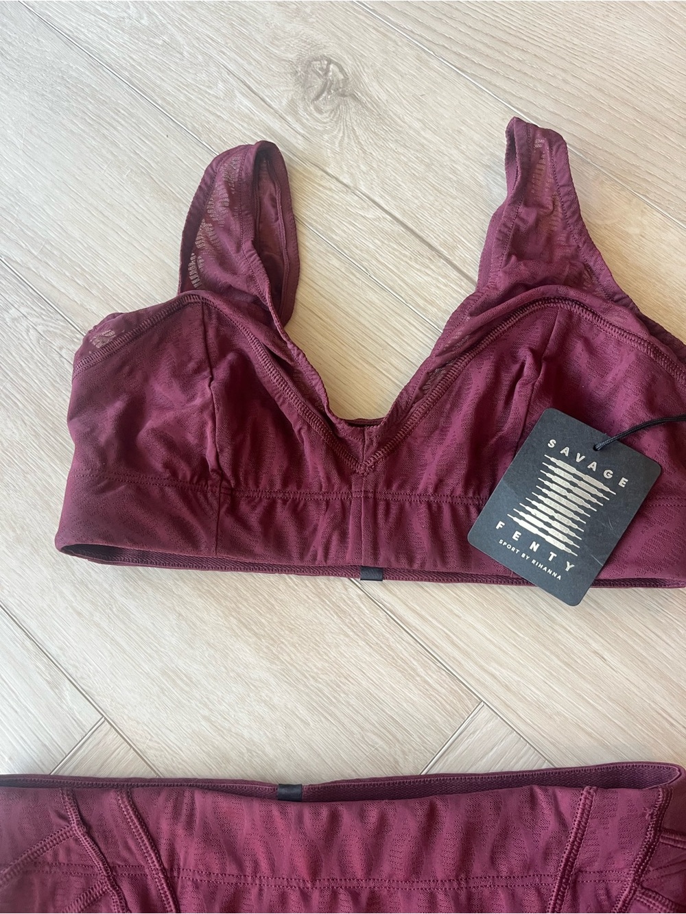 Savage Fenty HIGH-WAIST X MESH LEGGING SET - Picture 7 of 8